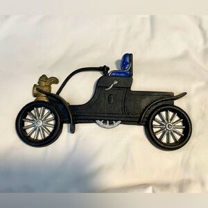 *EUC* Vintage MIDWEST #13 Cast Iron Oldsmobile Car - Wall Mount Art - Man Cave
